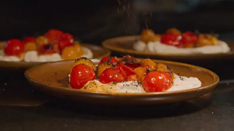 An image of the food from the London episode of Somebody Feed Phil.