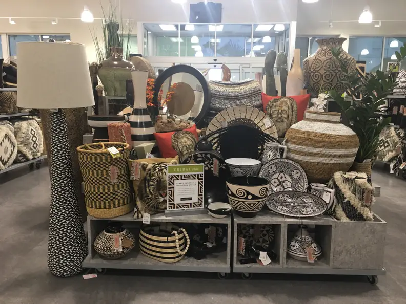 Tribal decor at Homesense