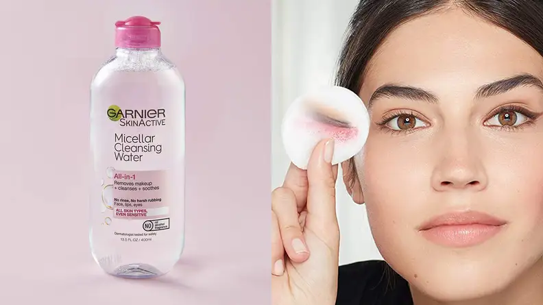 The Garnier SkinActive Micellar Cleansing Water.