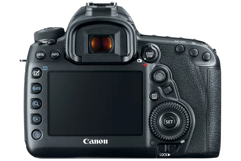 Canon 5D Mark IV Rear View