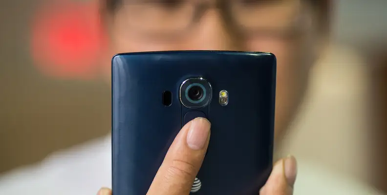 A smartphone camera