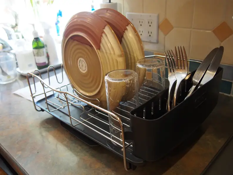 Polder dish rack testing
