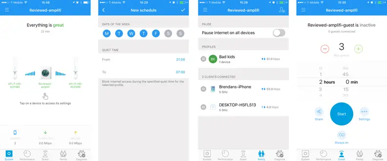 Amplifi HD App experience
