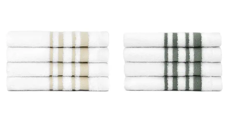 Stripe towels