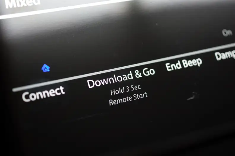 Download and Go Button