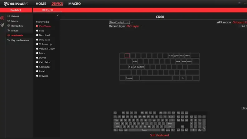 CyberPowerPC's utility software.