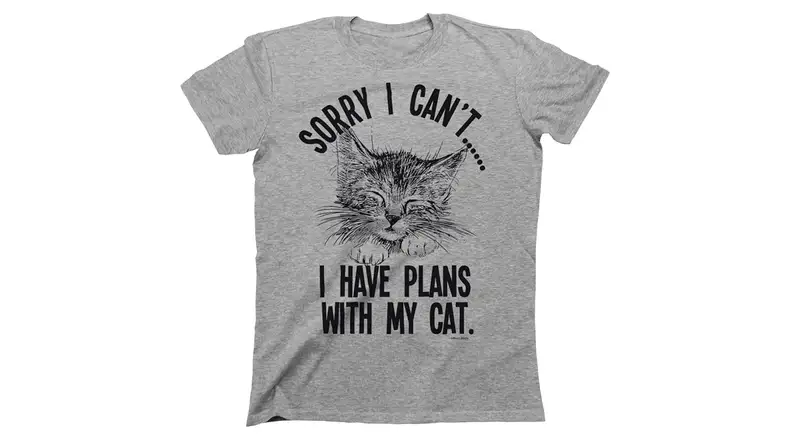 Buzz Shirts Cat Plans Shirt
