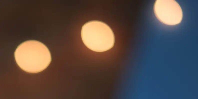 A crop of a sample shot taken by the Fuji 35mm f/1.4.