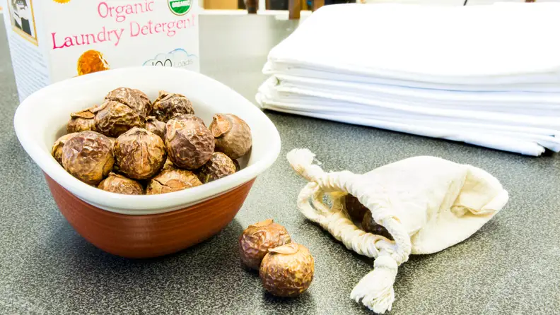 Eco Nuts are reusable, but don't get your laundry very clean