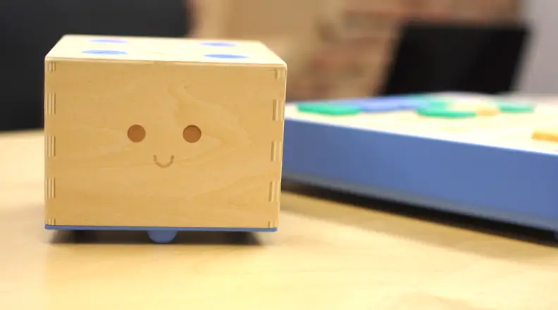 Cubetto is a cute, wooden robot aimed at toddlers