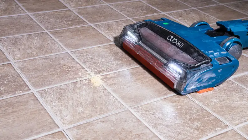 With its LED lights and DuoClean rollers, the Apex excelled at picking up debris.