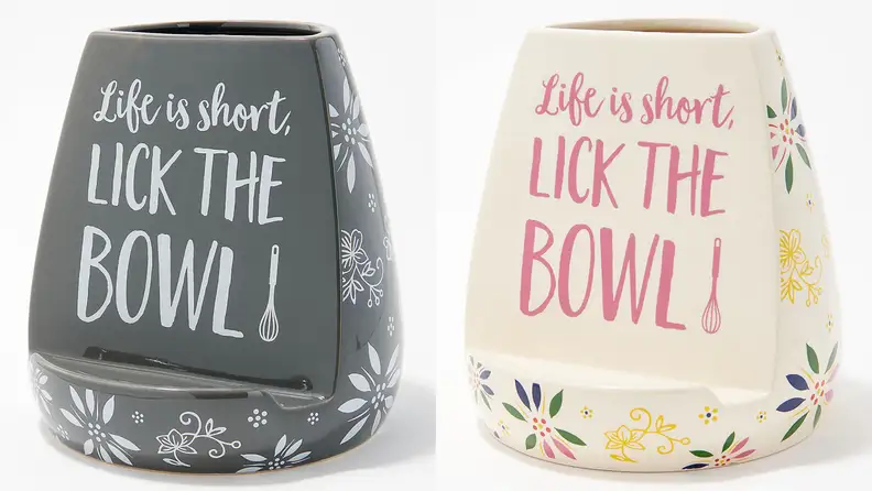 This utensil crock is one of the best QVC products for home organization.