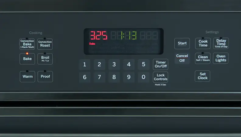 The Glass Touch controls are a welcome addition to the oven.