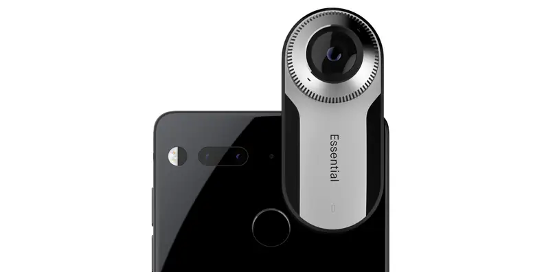 The Essential phone's 360-degree camera