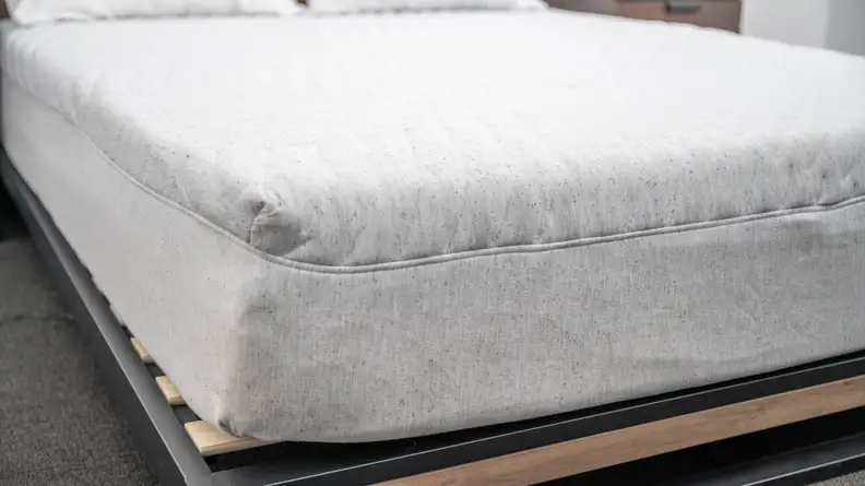 A mattress without sheets