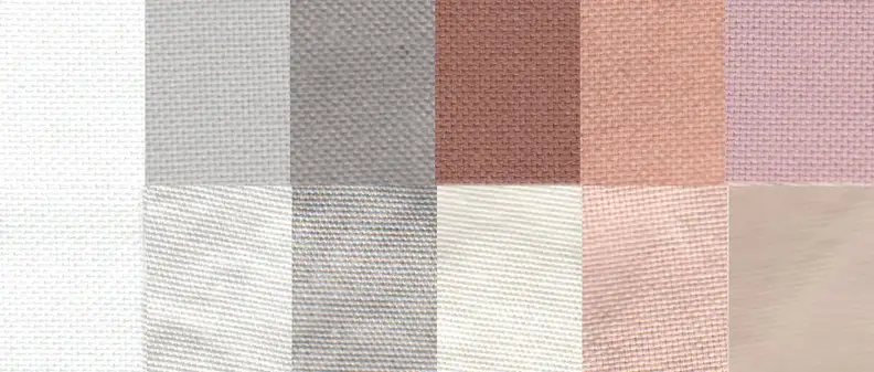 An example of a before and after stain strip wash. rom left to right: control, sweat, dirt, blood, cocoa, and red wine
