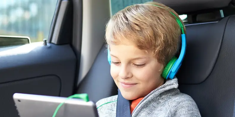 Headphones can be a great low-cost gift, and these limit the volume to preserve your child's hearing.