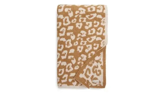 Cheetah print blanket