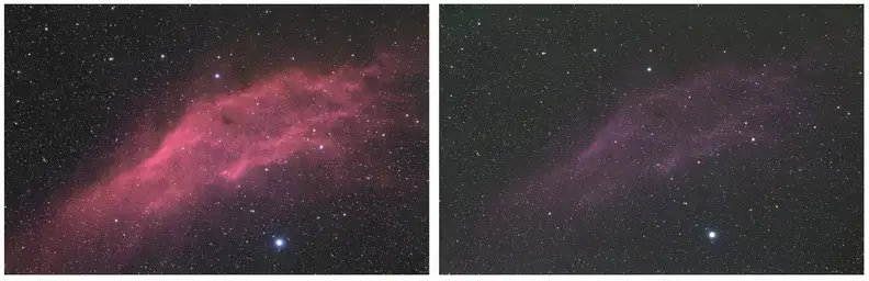 In this Nikon-produced sample, the D810A's improved sensitivity to certain types of red light really shines.