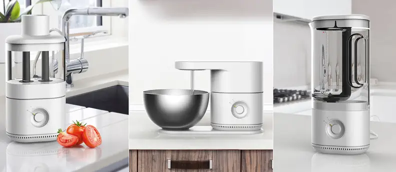 HUB base with different tops
