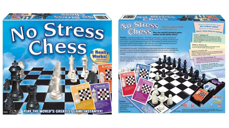 No-stress chess set