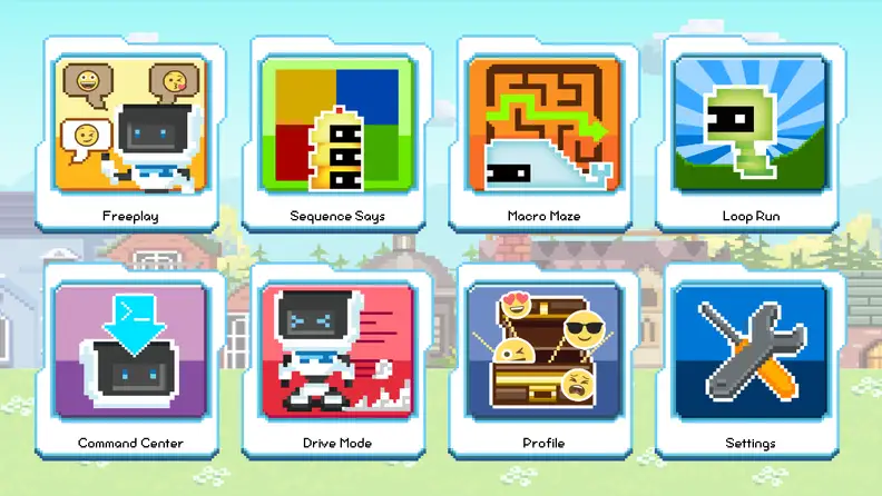 The Coji app has six main programs.