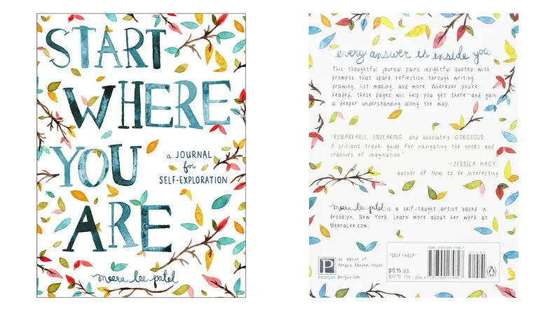 A photo of Start Where You Are: A Journal for Self-Exploration.