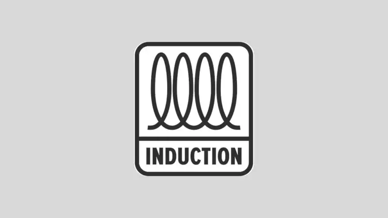 An image of an induction compatible symbol