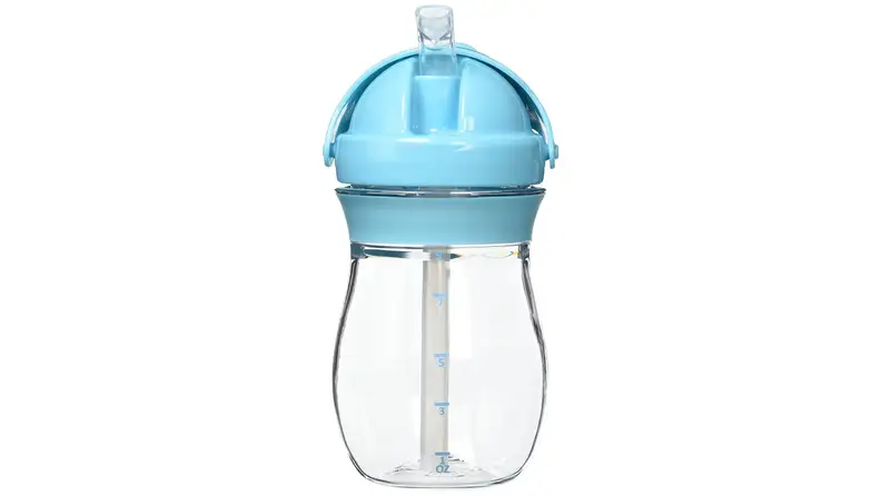 The Oxo Tot Transitions sippy and straw cups are the best that we've tested.