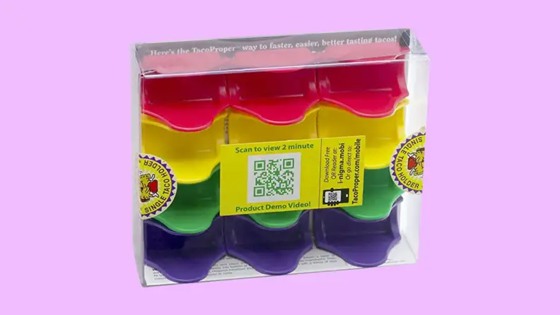 Product image of a taco holder set from TacoProper.