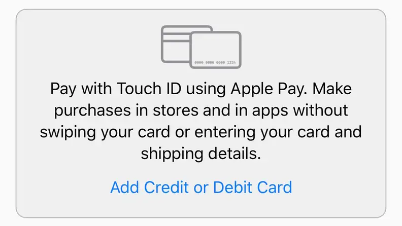 Apple Wallet App Add Card