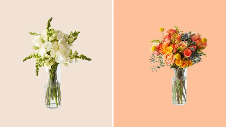 Firecracker and Buttercream flowers
