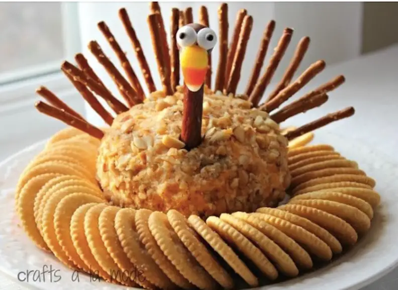Thanksgiving Turkey Cheese Bal