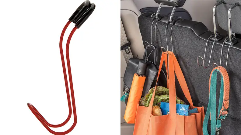 These car hooks are one of the best QVC products for home organization.