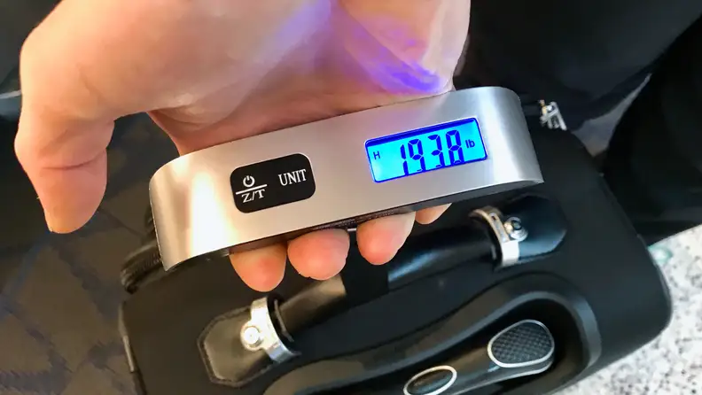 LCD Display Luggage Scale