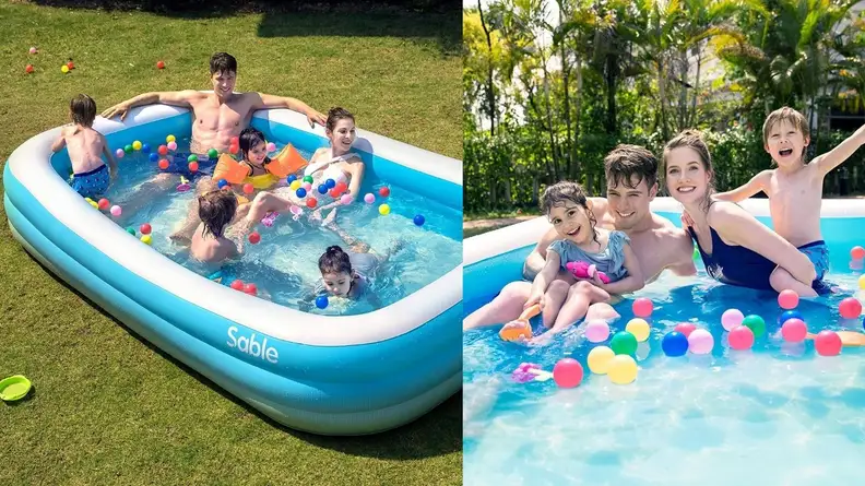 Sable inflatable pool