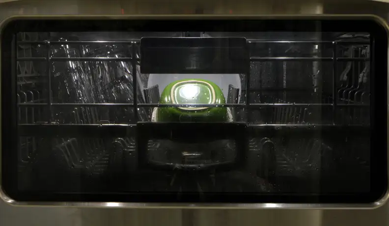 Interior lights turning on after a cycle's completion
