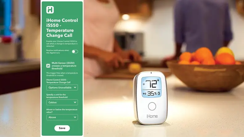 iHome IFTTT Applet