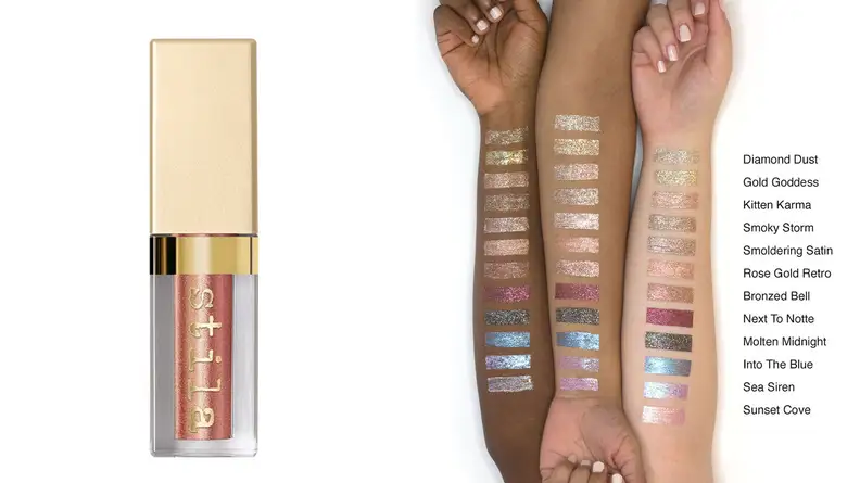 The Stila Glitter & Glow Liquid Eye Shadow.