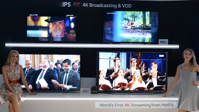 At LG's IFA Berlin showcase, the company highlights UHD streaming partnerships with the likes of Netflix and Amazon.
