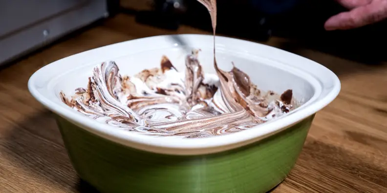 swirling dip