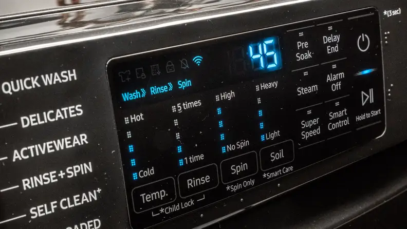 The 6300 washer has plenty of customization.