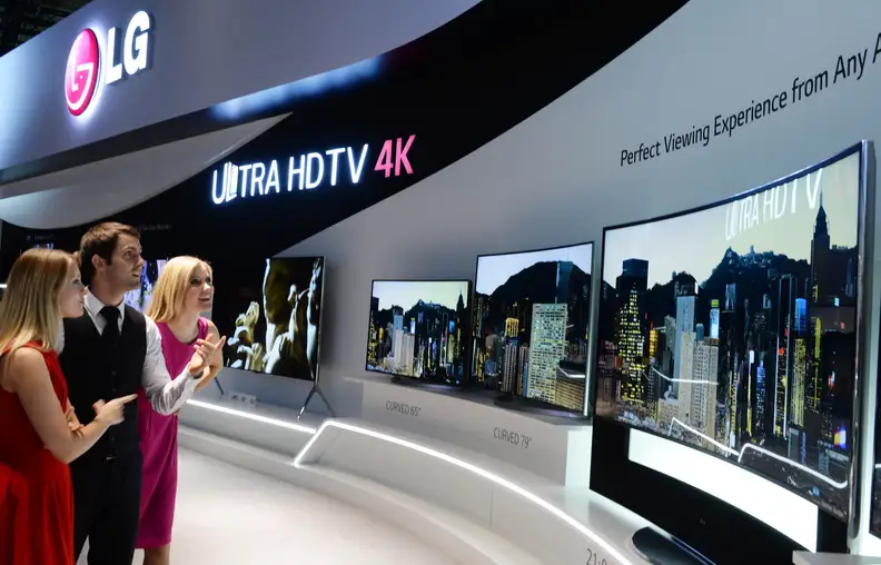 Photo Credit: LG LG's 4K UHD OLED TV lineup at IFA Berlin