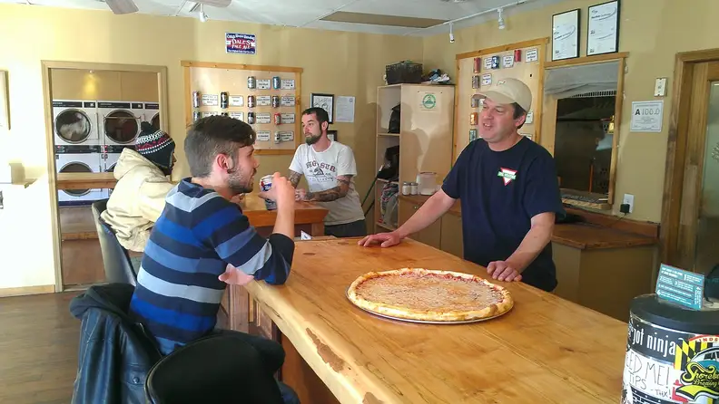 Asheville's Bar of Soap is a laid-back place to wash a load and grab a pint. [Credit: Bar of Soap via Facebook]