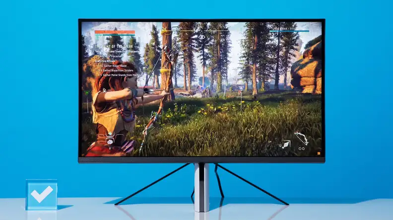 Horizon Zero Dawn running on the Sony Inzone M9