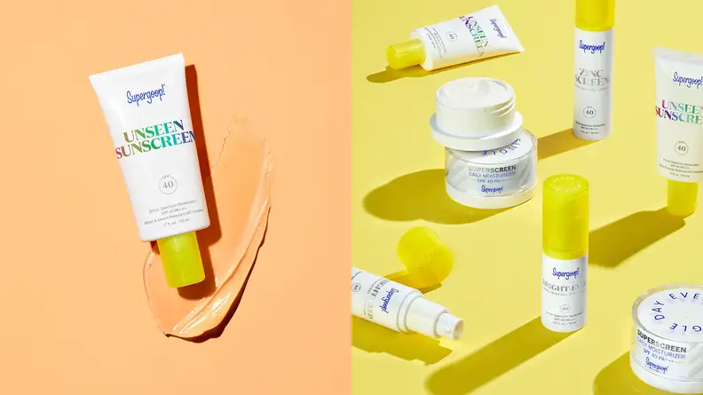 A photo of the Supergoop Unseen Sunscreen SPF 40.
