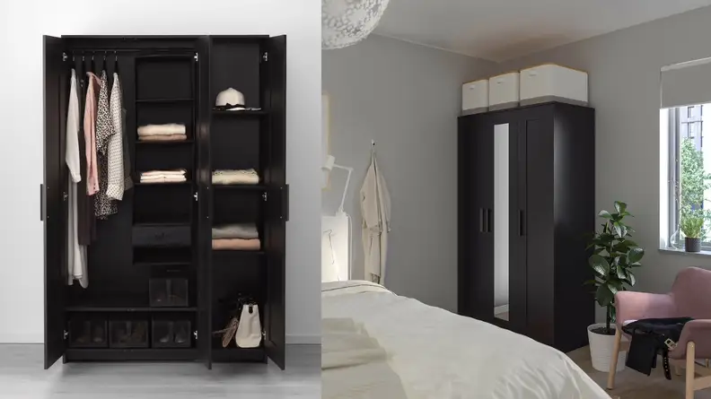 Brimnes wardrobe
