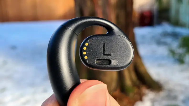 Bose Sport Open Earbuds interior of earpiece