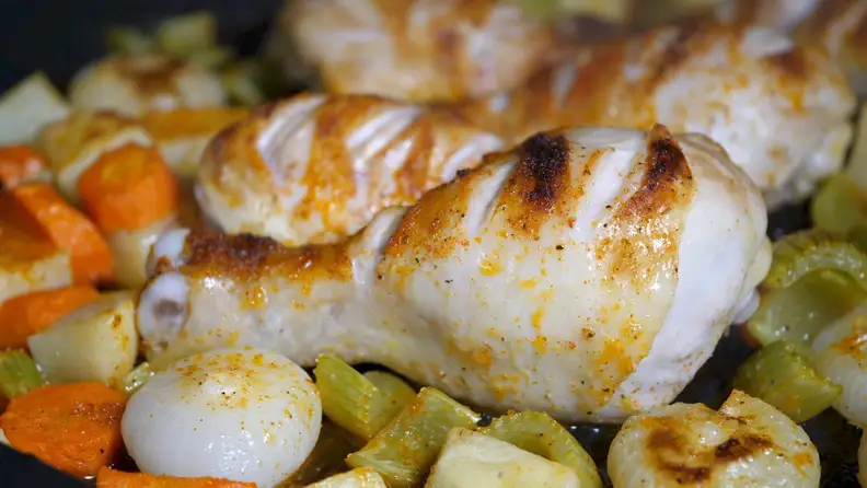 This chicken turned out great... but a conventional oven would've yielded the same result.