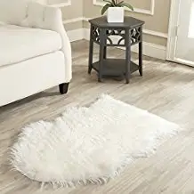 It's not real sheepskin, but it's nice and soft